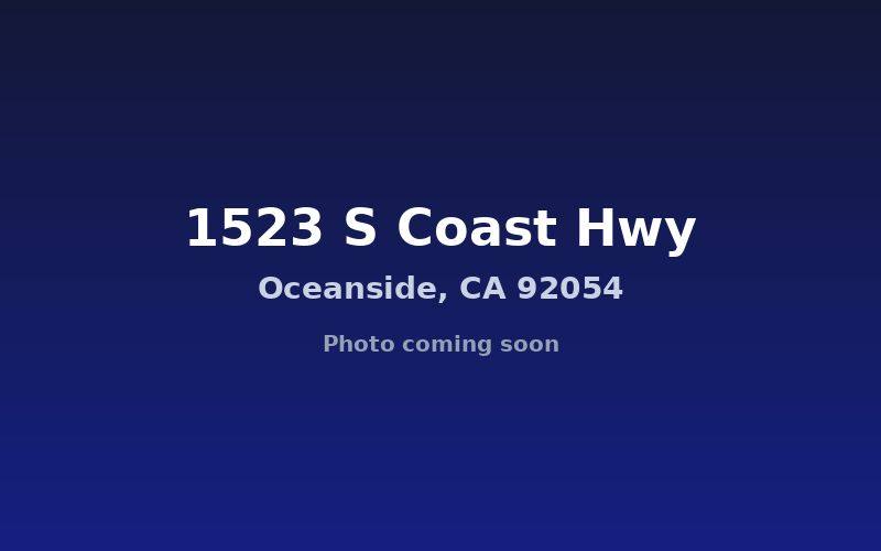 1523 S Coast Hwy